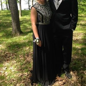 Jovani black prom dress